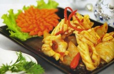 Món mực xào tương cay ngon hấp dẫn